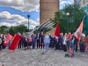 Митинг памяти и скорби, посвященный 83-й годовщине со дня начала Великой Отечественной войны, прошел в Раменском