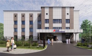 Капитальный ремонт поликлиники на Высоковольтной в Раменском выполнен на 75%