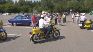 В Раменском прошла выставка ретроавтомобилей госавтоинспекции 