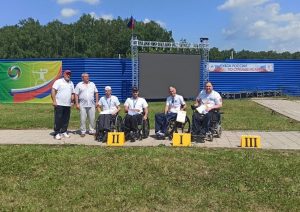 Раменский стрелок Владимир Левин завоевал золото на кубке России по стрельбе из лука среди лиц с ПОДА 