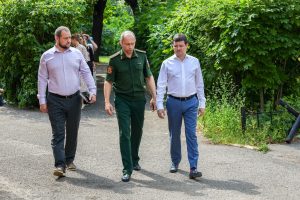 Эдуард Малышев с рабочим визитом посетил Раменский Военный Комиссариат