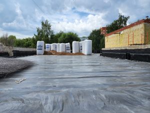 В Раменском колледже на улице Красноармейская продолжается капитальный ремонт