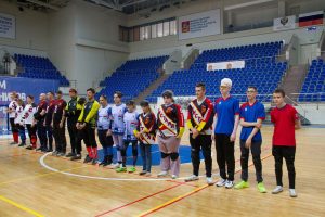 Сегодня во дворце спорта «Борисоглебский» состоялось открытие соревнований по голболу в рамках Всероссийского спортивного марафона «Сила России».