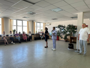 Сотрудники Госавтоинспекции, Рамавтодора и комиссии по делам несовершеннолетних провели беседу по ПДД с начинающими водителями