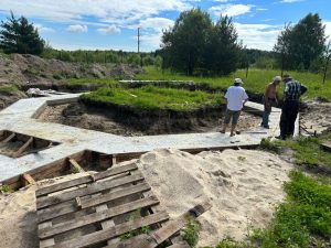 В Раменском округе продолжается строительство храма иконы Божией Матери «Взыскание погибших» 