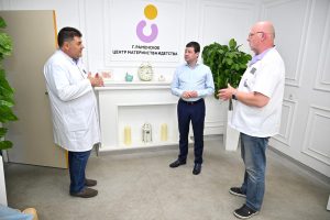 Врип главы Раменского округа Эдуард Малышев посетил Центр материнства и детства и хирургический корпус Раменской больницы