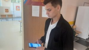 И.о. руководителя Раменского отделения «Молодой Гвардии Единой России» Никита Калёнышев принял участие в выборах