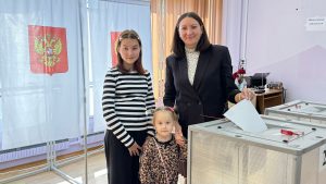 Семьи участников СВО принимают активное участие в выборах депутатов Совета депутатов Раменского городского округа