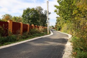 В деревне Жирошкино Раменского городского округа завершена реконструкция новой дороги