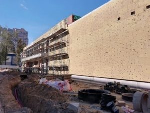 В Раменском продолжается строительство нового спортивного комплекса