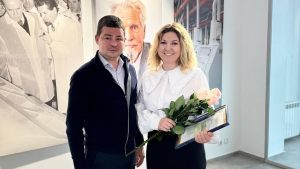 Глава округа вручил награды сотрудникам Раменского комбината хлебопродуктов имени В.Я.Печенова