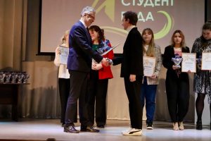 В ГГУ прошла церемония вручения наград внутривузовского этапа Российской национальной премии «Студент года – 2024»