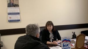 Руководитель фракции «Единая Россия» Нина Широкова встретилась с участником СВО