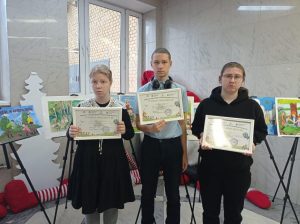Воспитанники Удельнинской школы-интерната показали отличные результаты на конкурсе рисунков «Экоподмосковье»