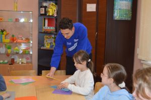 «Единая Россия» организовала мастер-класс для учеников Раменского центра творчества детей и юношества