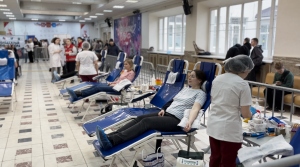 Молодежный день донора прошел в Раменском в ДК им.Воровского 27 марта