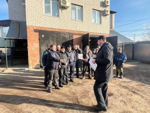 Директор ТУ«Кратово» Алексей Емельянов посетил трудовой коллектив службы газового хозяйства «ГазСервис»