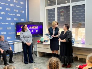 Партактив организовал интерактивную игру, приуроченную ко Дню космонавтики