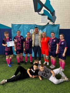 Футбольные мамы города Раменское завоевали победу в напряженном матче