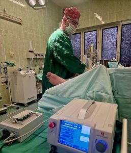 В Раменской больнице внедряют малоинвазивные методы лечения варикозного расширения вен