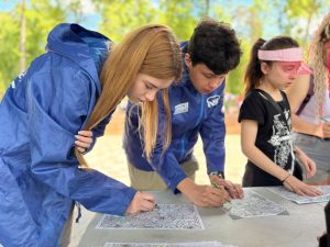 Мастер-класс для детей участников СВО от молодогвардейцев Раменского
