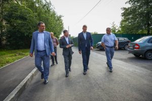 В Раменском продолжается комплексное благоустройство дворовых территорий в рамках федерального проекта