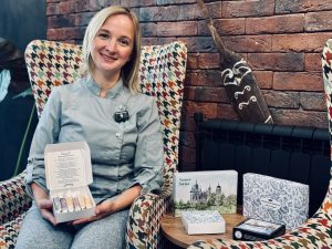 Анна Старостина, победительница Всероссийского конкурса «Нежный грант» и создательница сладкого символа Раменского округа