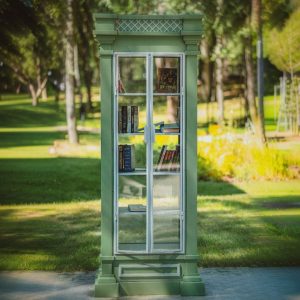 Жители Раменского могут обмениваться книгами в парке