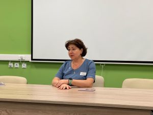 В Школе матерей при Раменской больнице прошло занятие, посвященное теме партнерских родов