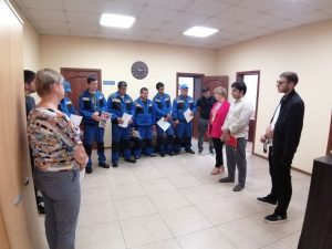 Директор МКУ «ТУ Гжель» Раменского округа Нина Ширенина провела встречу с трудовым коллективом ООО «Компаунт»