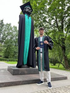 Раменский вратарь получил вторую степень магистра