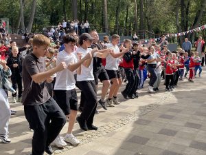 В Раменском городском парке состоялась открытая тренировка по боксу и кикбоксингу