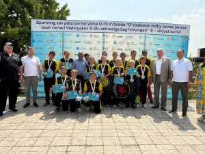 Юные ватерполисты раменского «Пионера» завоевали серебро на открытом областном турнире в Намангане.