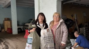 Нина Широкова передала гуманитарную помощь участникам СВО