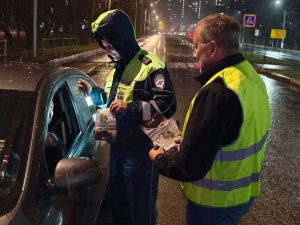 В минувшие выходные на территории нашего округа прошли усиленные совместные рейды, направленные на выявление нетрезвых водителей