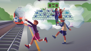 Безопасность на железной дороге: памятка о правилах перехода и запретах