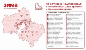 С 1 декабря в Подмосковье запущен масштабный проект «Зима в Подмосковье»