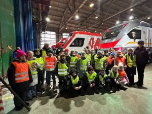 В Раменском моторвагонном депо прошла профилактическая экскурсия для учеников начальных классов