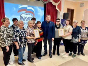 Депутат Мособлдумы Олег Жолобов во время рабочей поездки посетил ДК «Кузяевский»