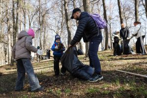 Сегодня на территории Раменского округа проходит Всероссийский субботник