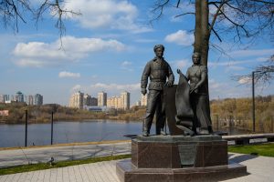 В Раменском округе начались работы по подготовке памятников и мемориалов к 9 Мая