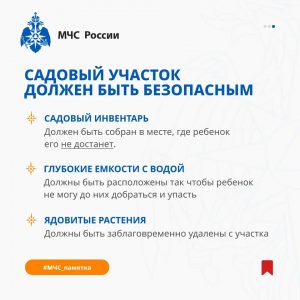 Жители Раменского округа, соблюдайте меры безопасности и риски на дачном участке с детьми