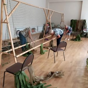 Долголеты из Раменского округа в ДК «Строитель»  на протяжении долгого времени оказывает безвозмездную помощь для бойцов СВО