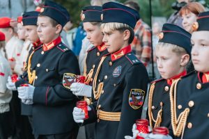 Раменская молодёжь выложила композицию из свечей в День солидарности в борьбе с терроризмом
