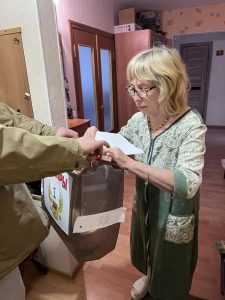 Голосование на дому проходит в Раменском округе
