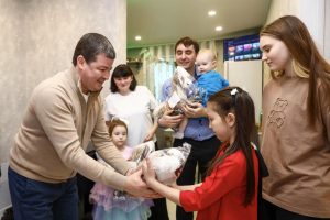 Ежегодно в Подмосковье отмечается День многодетной семьи