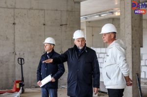 В рамках Народной программы партии «Единая Россия» строительство нового корпуса Раменской гимназии идёт полным ходом